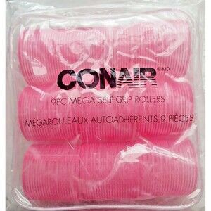 Rollers New Conair Self Grip hair Mega set beauty care styling tool